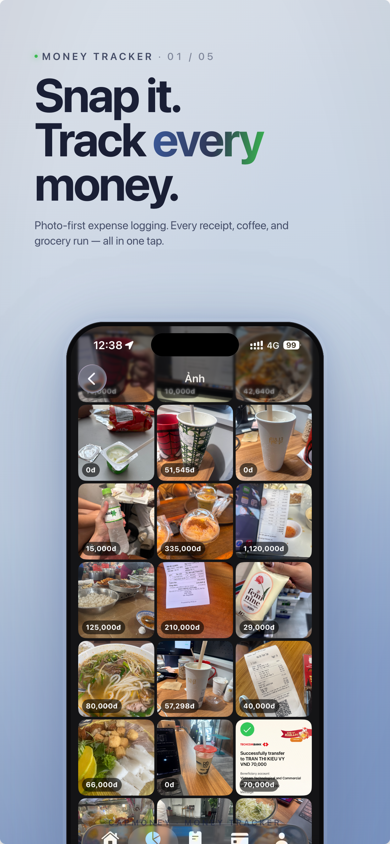 CapMoney — Quản lý thu chi